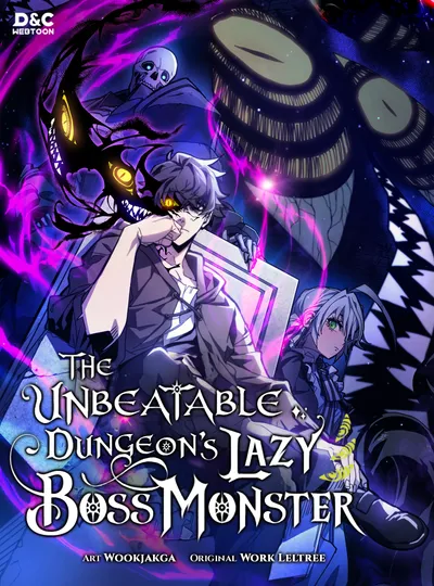 Image de couverture de The Unbeatable Dungeon’s Lazy Boss Monster